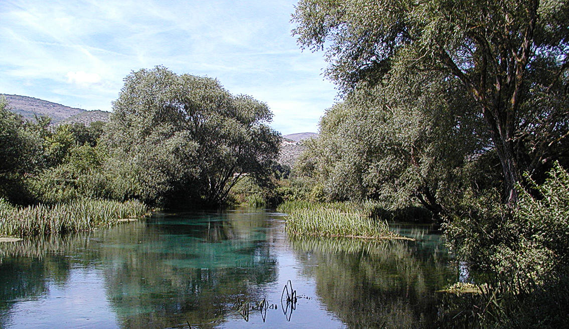 Le acque del Fiume Tirino.